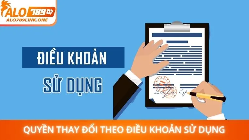 Quyền thay đổi theo điều khoản sử dụng